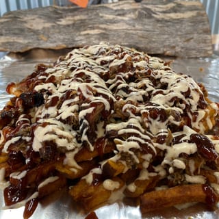 Loaded Pulled Chicken Fries