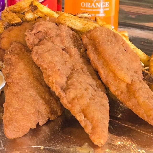 Fried Chicken Strips.