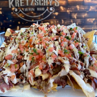 Loaded Brisket Nachos