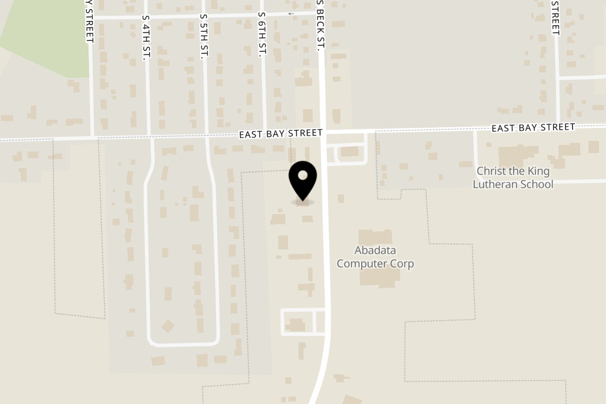 Map showing the location of Kretzschy's sebewaing on 604 Unionville Rd in Sebewaing